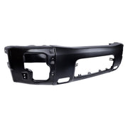 DURAFORCE Bumper Assembly Front Lower Steel Black Split Type For Nissan Titan 2004-2015
