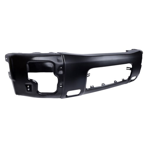 DURAFORCE Bumper Assembly Front Lower Steel Black Split Type For Nissan Titan 2004-2015