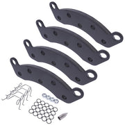 DURAFORCE BRAKE PAD KIT 10K-12K AXLE FOR K71-180-00 DEXTER CALIPER 2 WHEELS Semi-Metallic