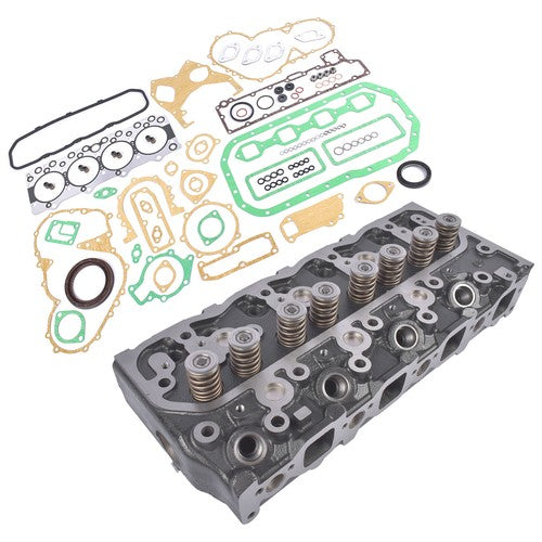 DURAFORCE Cylinder Head w/ Gasket Set Fits Isuzu NPR NQR Truck 1992-1998 4BD2 3.9L Engine