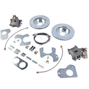DURAFORCE For 1978-88 G Body Chevy Pontiac Rear Disc Brake Conversion Kit Drilled Rotor