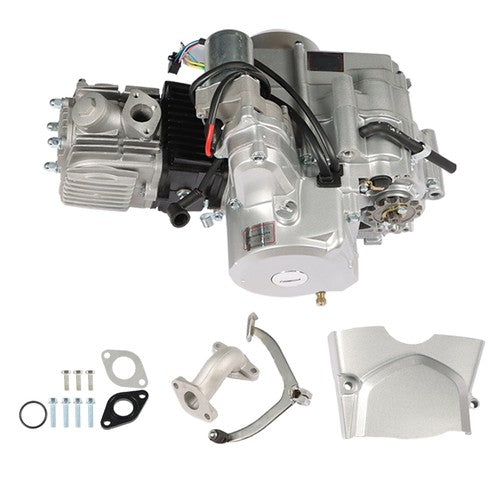 DURAFORCE 125cc 4 Stroke ATV Engine Motor 3-Speed Semi Auto w/Reverse Electric Start US
