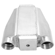 DURAFORCE Aluminum Water Intercooler A/W IC 2.5" in 3" out Liquid Core For Jet Ski Sea Doo