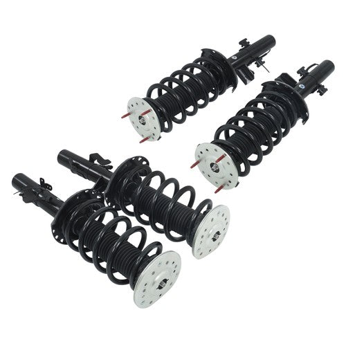 DURAFORCE For Range Rover Evoque 2012-2018 NEW Set Shock Absorber Strut Assys w/ Electric