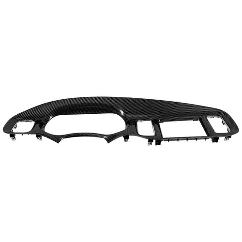 for 2011-2014 Dodge Charger Instrument Panel Radio Dash Trim Bezel Carbon Style