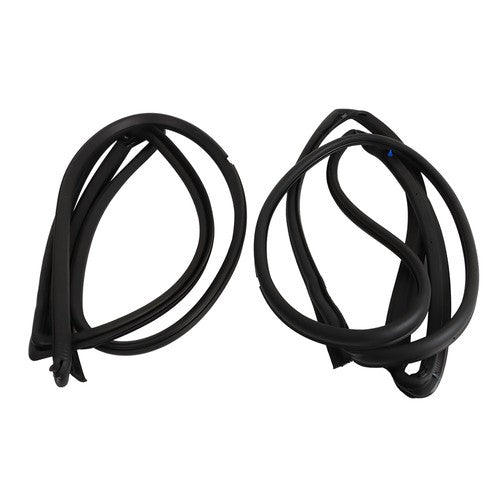 DURAFORCE Black Rubber Automobile Front Door Sealing Strip For 2007-2018 Jeep Wrangler NEW
