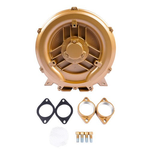 DURAFORCE New Regenerative Blower 220V-480V 3 Phase 1.5 Kw 60Hz -210 mBar Vacuum 1-1/2"