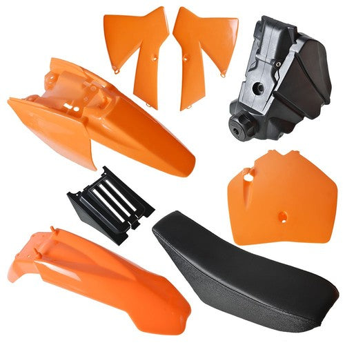 DURAFORCE For Senior Adventure Junior 50cc SX SR JR Plastic Body Fender Tank Seat Kit