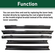 DURAFORCE Long Truck Bed Floor Support 8 FT Bed for 99-18 Ford Super Duty F250 F350 F450