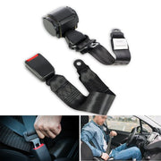 DURAFORCE 3 Point Seat Belt Retractable Black Shoulder For Jeep CJ YJ Wrangler 1982-1995