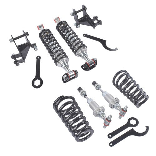 DURAFORCE Complete Coilover Kit for GM A Body Chevy Malibu 68-72 700lb Front 300lb Rear