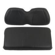 DURAFORCE For Club Car Precedent 2004-2011 Front Seat Cushion+Backrest Golf Cart Black NEW