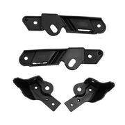 DURAFORCE Front Bumper Upper+Lower Grill&Fog Light Set&Trim Set For Ford Focus 2015-2018