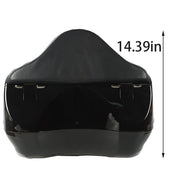 DURAFORCE 28L Universal Motorcycle Trunk Scooter Tail Box Helmet Luggage Case w/Tail Light