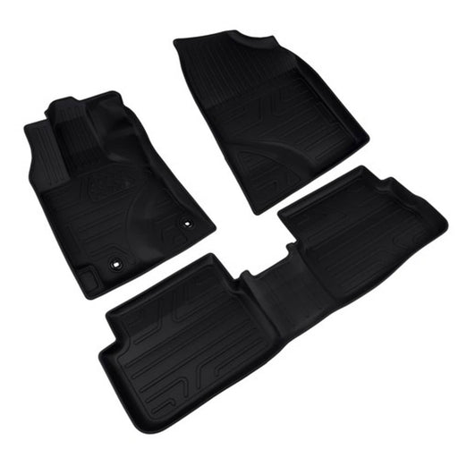 DURAFORCE New Floor Mats for Toyota Corolla Sedan 2014-2019 All Weather Rubber Floor Liner