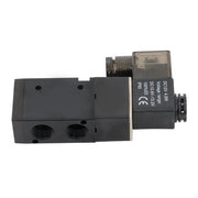 DURAFORCE NEW DC 12V 3/8" Brass Electric Solenoid Valve for Water Air waterproof N/C IP65
