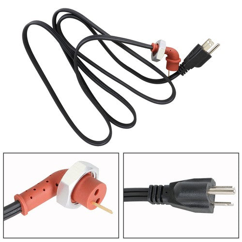 DURAFORCE For 03-10 Ford 6.4L Powerstroke Diesel Engine Block Heater Element & Cord Cable