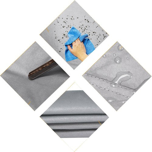DURAFORCE 21-24FT Waterproof Boat Cover Trailerable Pontoon Dust Resistant Gray-Color