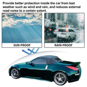 DURAFORCE For Nissan 350Z 2003-2009 Black Vinyl Convertible Soft Top w/Heated Glass Window