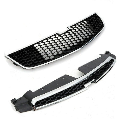 DURAFORCE Front Upper Lower Grille Grill Black Plastic Trim For Chevrolet Cruze 2011-2014