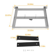 DURAFORCE BATTERY TRAY For 1994-2013 EZGO 36V TXT / MEDALIST GOLF CART Aluminum