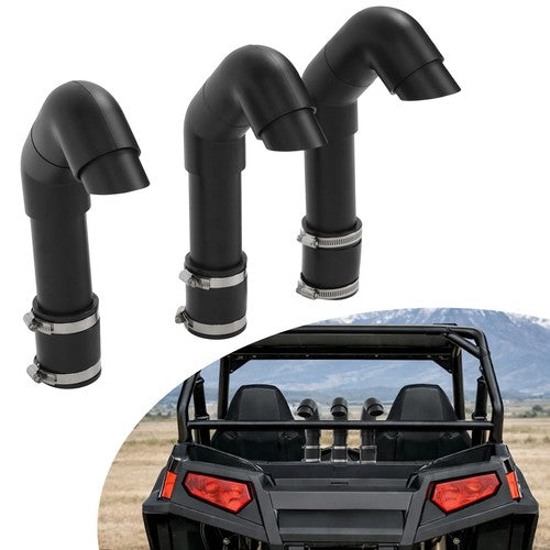 DURAFORCE Snorkel Kit for Polaris RZR RZR S 800 2008 2009 2010 Plastic ABS PVC Clamp-on