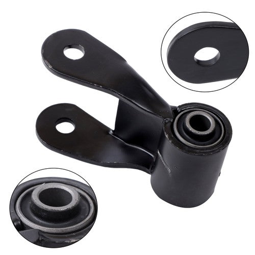 DURAFORCE Black Leaf Spring Hanger Bracket Kit 722-216 For Dodge Dakota 1997-2004 4WD Rear