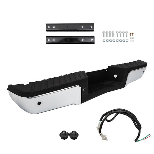 DURAFORCE For Ford F250 F350 Super Duty 2008-2016 Rear Step Bumper Assembly w/Sensor Hole