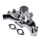 DURAFORCE High Flow Chrome Long Water Pump Silver for Chevy BBC 396 402 427 454 V8 Engines