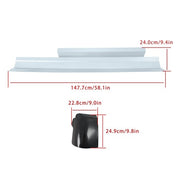DURAFORCE Corner + Outer Rocker Panel Compatible For Silverado GMC Standard 2007-2013 Cab