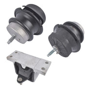 DURAFORCE Engine Mounts & Transmission Mount Full Set 3PCS for Infiniti Q70 3.7L 14-19 AWD