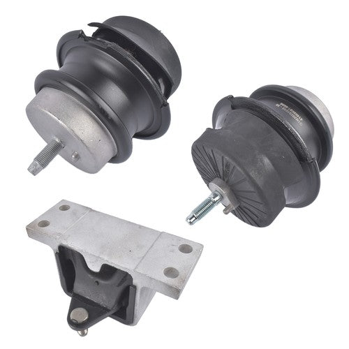 DURAFORCE Engine Mounts & Transmission Mount Full Set 3PCS for Infiniti Q70 3.7L 14-19 AWD
