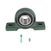DURAFORCE 2Piece UCP208-24 Solid Base Pillow Block Bearing 1-1/2 Bore Self Aligning 2 Bolt