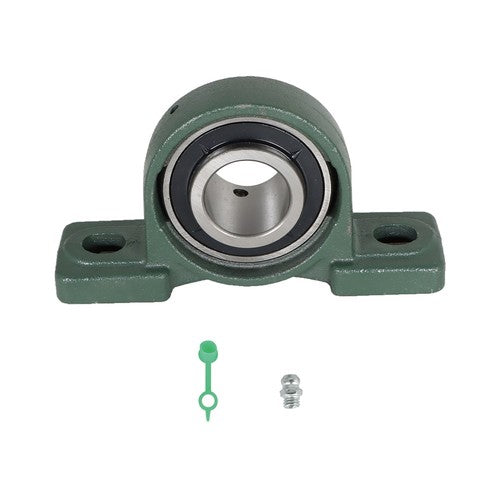 DURAFORCE 2Piece UCP208-24 Solid Base Pillow Block Bearing 1-1/2 Bore Self Aligning 2 Bolt