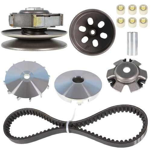 DURAFORCE For 150cc GY6 Scooter ATV UTV (Belt: 842-20-30) Transmission Rebuild Clutch Kit