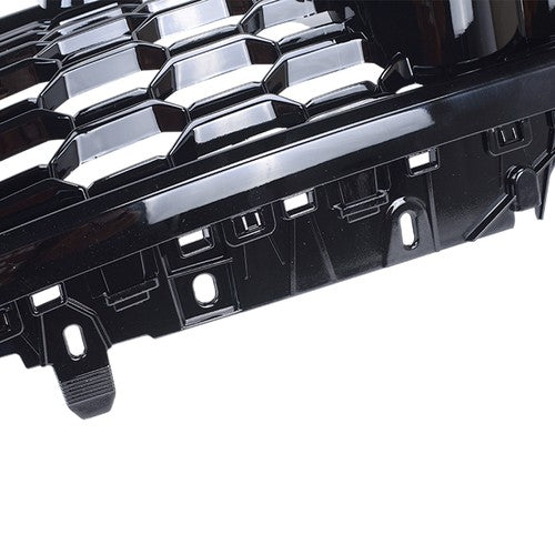 DURAFORCE Gloss Black Front Bumper Grille Honeycomb Grill for Audi A5 B9 S5 F5 2017-2019