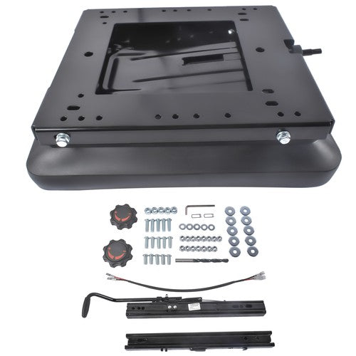 DURAFORCE Seat Suspension Kit with Seat Slider for ZeroTurn Lawn Mower Tractor Forklift