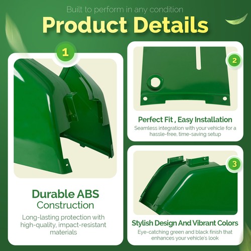 DURAFORCE Left Right Cowl Cover Kit for John Deere 4200 4300 4400 4500 4600 4700 #LVU10567