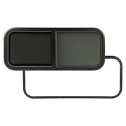DURAFORCE RV Window 36" Width x 15" Height Horizontal Slider For Cargo Trailer W/ Screen
