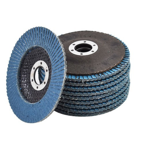 DURAFORCE PACK 50 PREMIUM ZIRCONIA FLAP DISC SANDING GRINDING 4-1/2" X 7/8" 40 GRIT
