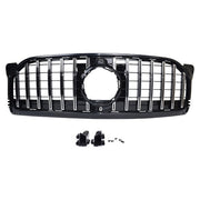 DURAFORCE For Mercedes X247 W247 GLB GLB250 2020-2023 Chrome GT Style Grill Front Grille