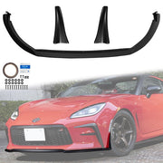 DURAFORCE Fits 2022-2024 2025 Toyota GR86 MA-X Style Front Bumper Black Body Spoiler Lips