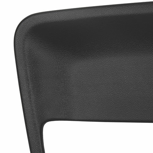 2pcs Front Door Panel Black Insert Hard Cover Kit for 05-09 Ford Mustang