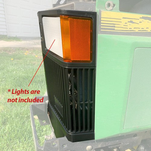 DURAFORCE Front Black Grille For John Deere 415 425 445 455 Tractor Replaces For AM116207