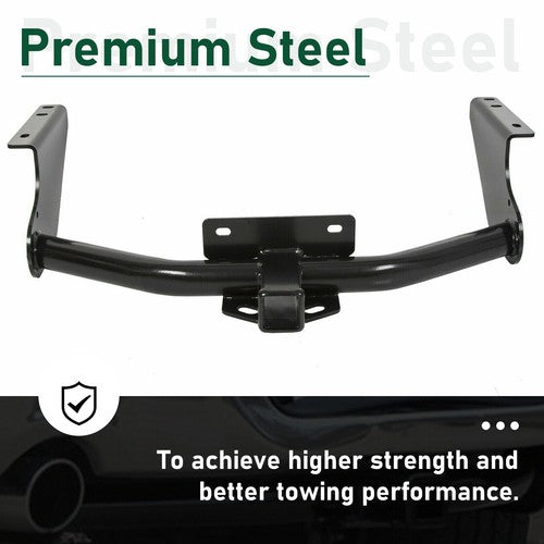 DURAFORCE Class 4 Trailer Hitch Receiver Rear Bumper Tow 2" For 2009-2024 Dodge Ram 1500