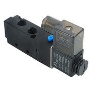 DURAFORCE Stock 110VAC Pneumatic Electric Solenoid Air Valve 5 Way 2 Position 4V210-08