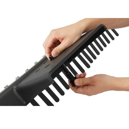 DURAFORCE 60" 5FT Landscape Rake For 3 Point Rock Rake Category 1 Tractor Soil Gravel Lawn