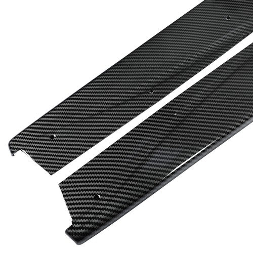 DURAFORCE For BMW M4 2015-2020 19 Carbon Fiber Style Side Skirt Extension Splitters