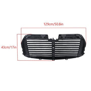 DURAFORCE For 15-17 Ford F150 FL3Z8475A Upper Radiator Grille Air Shutter Assembly W/Motor
