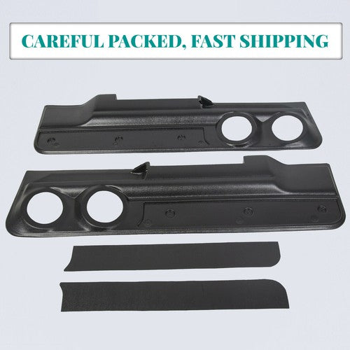 Lower 2 Speaker Door Panel for 1978-88 Monte Carlo Malibu 2dr and El Camino Set